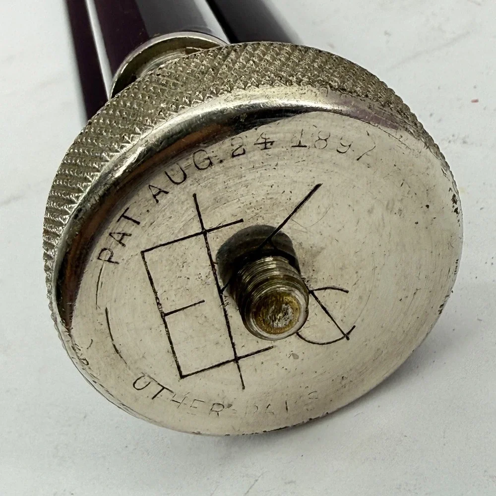 Antique Eastman Kodak‎ Metal Tripod Pat Aug 24 1897 w/ Original Case